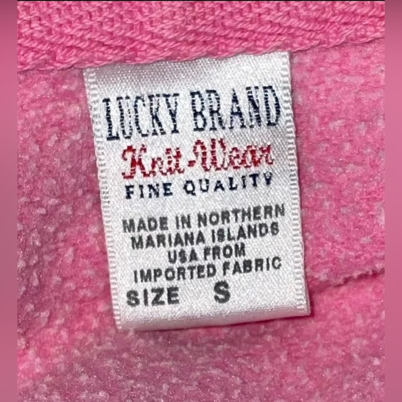 Vintage Lucky Brand hoodie Y2K - Picture 10 of 11